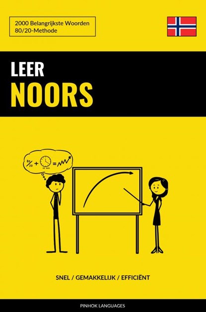 Leer Noors - Snel / Gemakkelijk / Efficiënt, Pinhok Languages - Paperback - 9789403632698