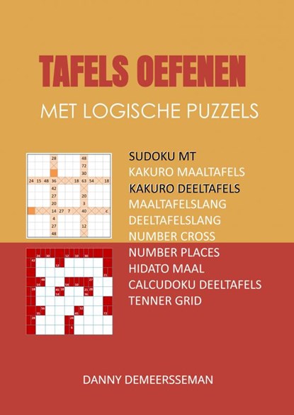 Tafels oefenen met logische puzzels, Danny Demeersseman - Paperback - 9789403636207