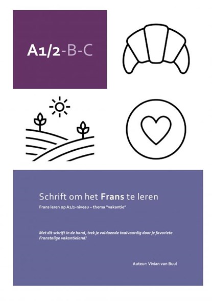 A1/2-B-C Frans, Vivians Språk - Paperback - 9789403701325