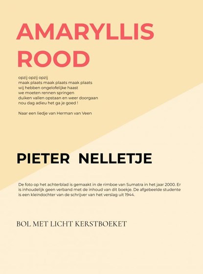 AMARYLLIS ROOD, Pieter Nelletje - Paperback - 9789403726069