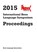 2015 International Rexx Language Symposium Proceedings, Rexx Language Association - Paperback - 9789403729367