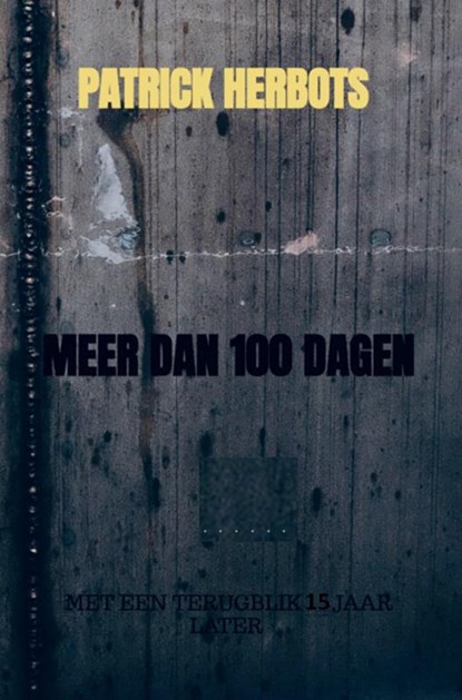 MEER DAN 100 DAGEN, Patrick Herbots - Paperback - 9789403738130