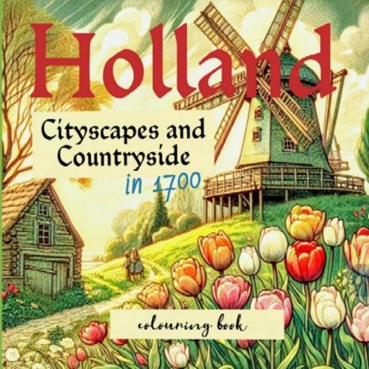 Holland in 1700 colouring book, Liana J.F. Romeijn - Paperback - 9789403739137