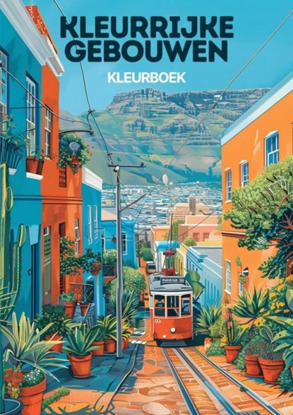 Kleurboek - Kleurrijke Gebouwen, Kleurboek Shop - Paperback - 9789403748122