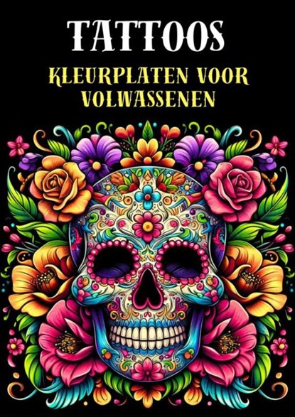 Kleurplaat voor Volwassenen - Tattoos, Kleurboek Shop - Paperback - 9789403753355