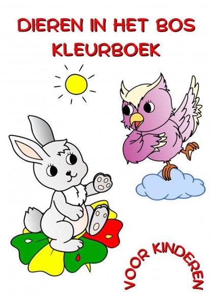 Dieren in Het Bos Kleurboek voor Kinderen, Maryan Ben - Paperback - 9789403757490