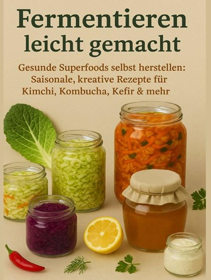 Fermentieren leicht gemacht Gesunde Superfoods selbst herstellen, Nora Whitestone - Gebonden - 9789403770055