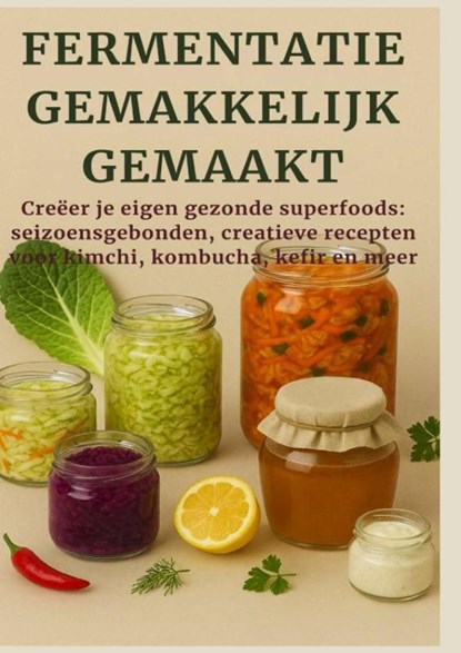 FERMENTATIE GEMAKKELIJK GEMAAKT Creëer je eigen gezonde superfoods, Nora Whitestone - Paperback - 9789403770239