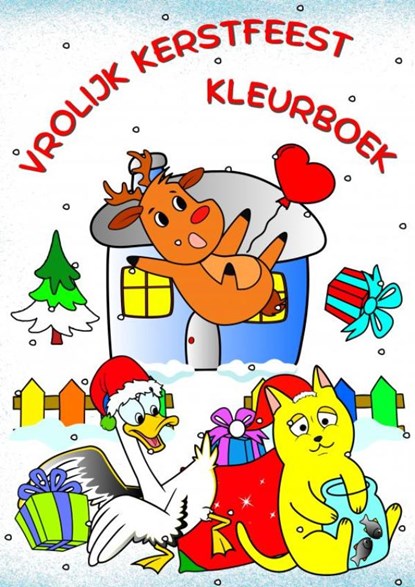 Vrolijk Kerstfeest Kleurboek, Maryan Ben - Paperback - 9789403775609
