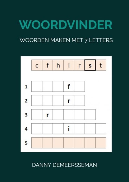 WoordVinder, Danny Demeersseman - Paperback - 9789403777504