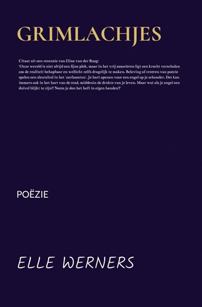 GRIMLACHJES, Elle Werners - Gebonden - 9789403785271