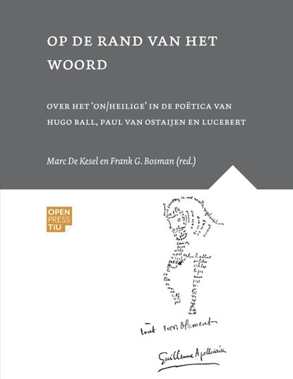 Op de rand van het woord, Marc De Kesel - Paperback - 9789403785530