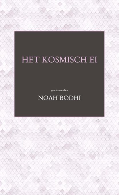 Het kosmisch ei, Noah Bodhi - Paperback - 9789403787350