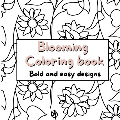 Blooming coloring book, Sisi Belle - Paperback - 9789403796215