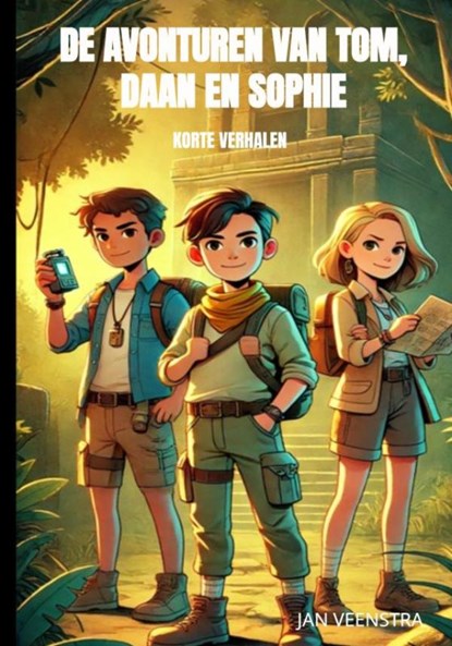De avonturen van Tom, Daan en Sophie, Jan Veenstra - Gebonden - 9789403799803