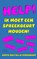 HELP! IK MOET EEN SPREEKBEURT HOUDEN!, Jordi Bos - Paperback - 9789403803210