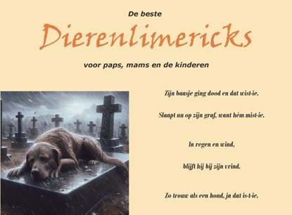 Dierenlimericks, Eric van Dusseldorp - Paperback - 9789403804323