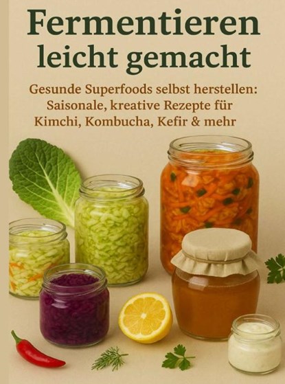 Fermentieren leicht gemacht Gesunde Superfoods selbst herstellen: Saisonale, kreative Rezepte für Kimchi, Kombucha, Kefir & mehr, Nora Whitestone - Paperback - 9789403814278
