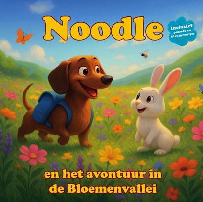 Noodle en het avontuur in de bloemenvallei, Wendy Hilven - Gebonden - 9789403819075