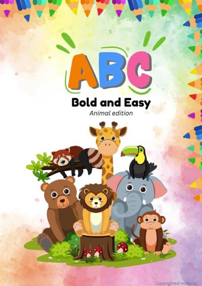 ABC Bold and Easy: Animal edition, Surrynalis Daantje - Paperback - 9789403826622