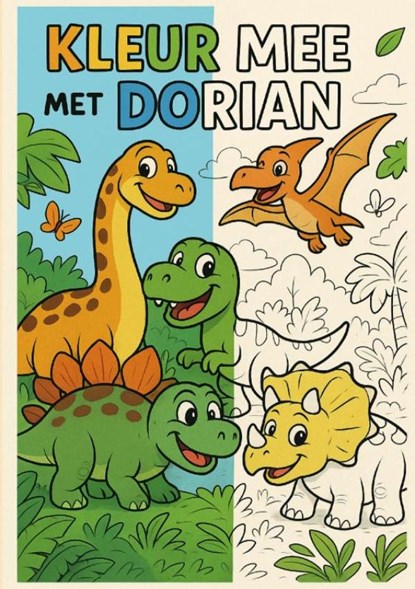 Kleur mee met dorian, Jonas Helewaut - Paperback - 9789403837482
