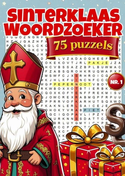 Sinterklaas Woordzoeker - nr.1, Woordzoeker Specialist - Paperback - 9789403839592