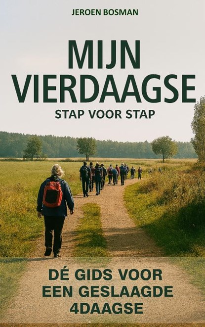 MIJN VIERDAAGSE - stap voor stap, Jeroen Bosman - Paperback - 9789403839899