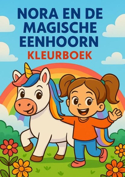 Nora en de magische eenhoorn kleurboek, Sabrina Catrysse - Paperback - 9789403840963