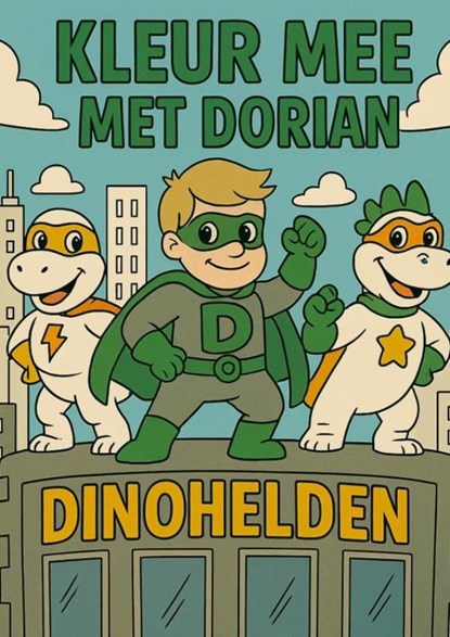 Kleur mee met Dorian, Jonas Helewaut - Paperback - 9789403843872