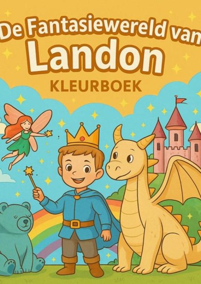 de fantasiewereld van Landon, Silke H. - Paperback - 9789403844190