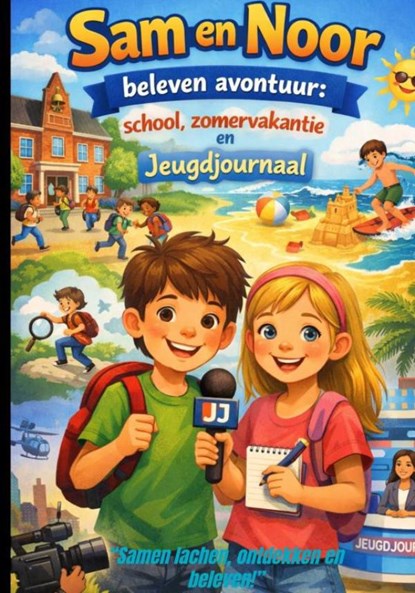Sam en Noor beleven avontuur: school, zomervakantie en Jeugdjournaal, Rick Van Beckhoven - Gebonden - 9789403860817
