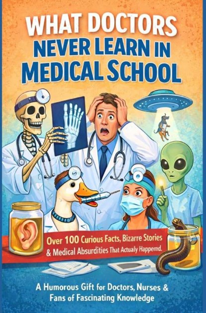 WHAT DOCTORS NEVER LEARN IN MEDICAL SCHOOL: Over 100 Curious Facts, Bizarre Stories & Medical Absurdities That Actually Happened, Samantha Von der Visite - Paperback - 9789403863351