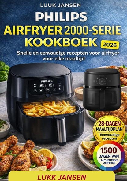 PHILIPS AIRFRYER 2000-SERIE KOOKBOEK, LUUK JANSEN - Paperback - 9789403867304