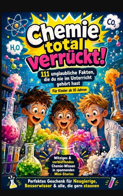 Chemie total verrückt! – 111 unglaubliche Fakten, die du nie im Unterricht gehört hast: Für Kinder ab 10 Jahren, Alma Alchemia - Paperback - 9789403868066