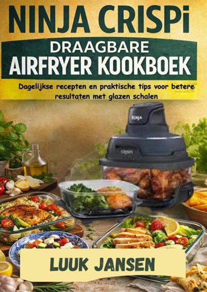 NINJA CRISPI DRAAGBARE AIRFRYER KOOKBOEK, Luuk JANSEN - Paperback - 9789403869216