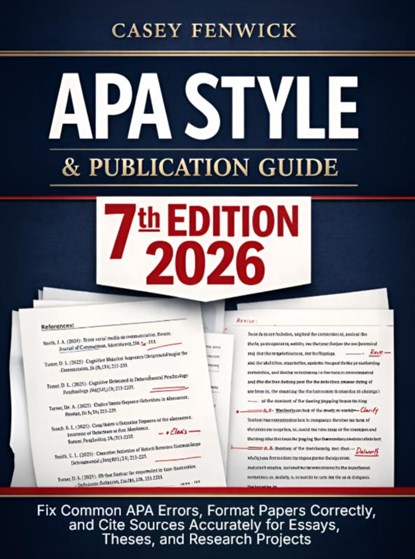 APA Style & Publication Guide 7th Edition 2026, Casey Fenwick - Paperback - 9789403870380