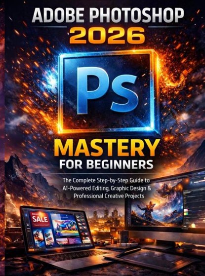 Adobe Photoshop 2026 Mastery For Beginners, Gally Renders - Paperback - 9789403876351