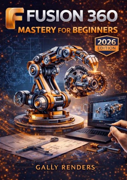 Fusion 360 Mastery for Beginners, Gally Renders - Paperback - 9789403877051