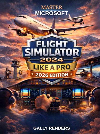 Master Microsoft Flight Simulator 2024 Like a Pro, Gally Renders - Paperback - 9789403880693
