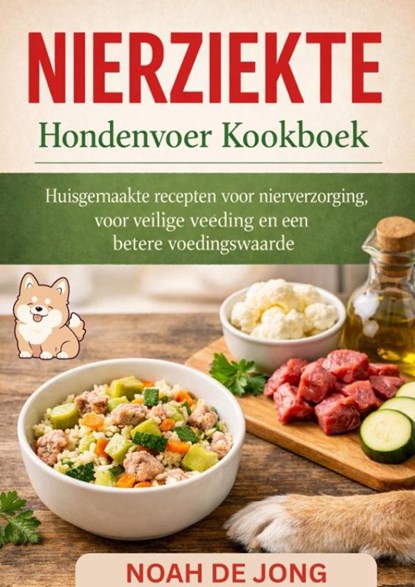 NIERZIEKTE Hondenvoer Kookboek, Noah De JONG - Paperback - 9789403886169