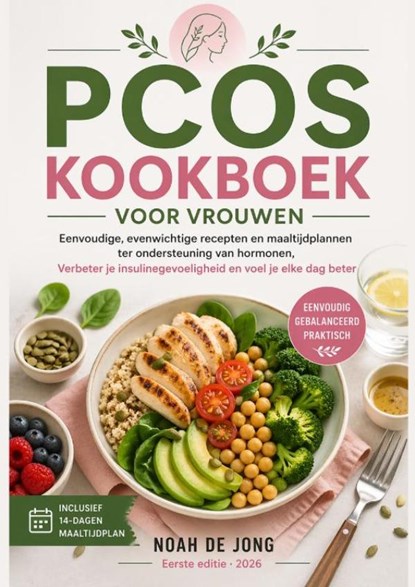 PCOS KOOKBOEK VOOR VROUWEN, Noah De JONG - Paperback - 9789403889047