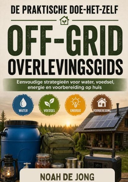 DE PRAKTISCHE DOE-HET-ZELF OFF-GRID OVERLEVINGSGIDS, Noah De JONG - Paperback - 9789403891873