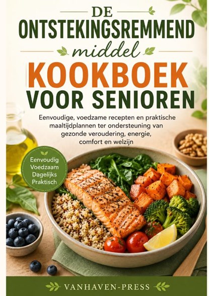 DE Ontstekingsremmend middel KOOKBOEK VOOR SENIOREN, VanHaven Press - Paperback - 9789403896427