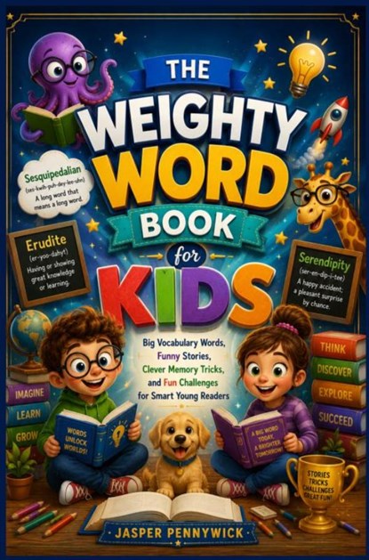 THE WEIGHTY WORD BOOK FOR KIDS, Jasper Pennywick - Paperback - 9789403900810