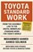 Toyota Standard Work, Mohammed Hamed Ahmed Soliman - Paperback - 9789403910659