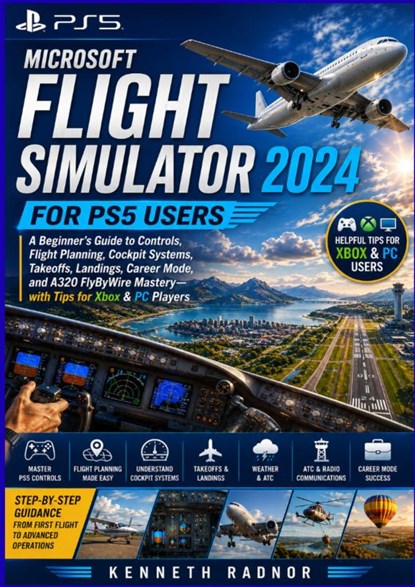 Microsoft Flight Simulator 2024 for PS5 Users, Kenneth Radnor - Paperback - 9789403912226