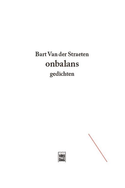 Onbalans, Bart Van der Straeten - Ebook - 9789460012730