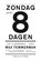 Zondag acht dagen, Max Temmerman - Paperback - 9789460013768