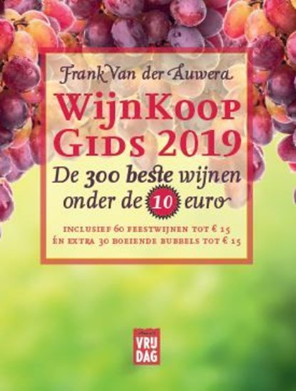 Wijnkoopgids 2019, Frank Van der Auwera - Ebook - 9789460016882