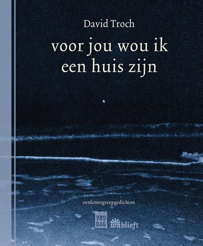voor jou wou ik een huis zijn, David Troch - Paperback - 9789460018572